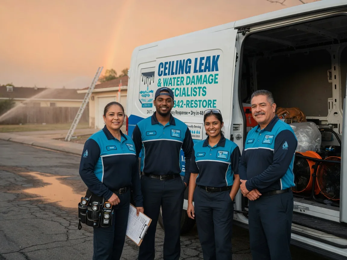 Ceiling Leak Cleanup company in Danube, MN